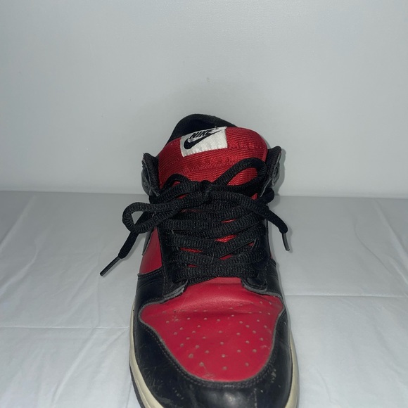 Nike Dunk Low varsity red black (2010) no box rare collection shoes - Picture 15 of 16
